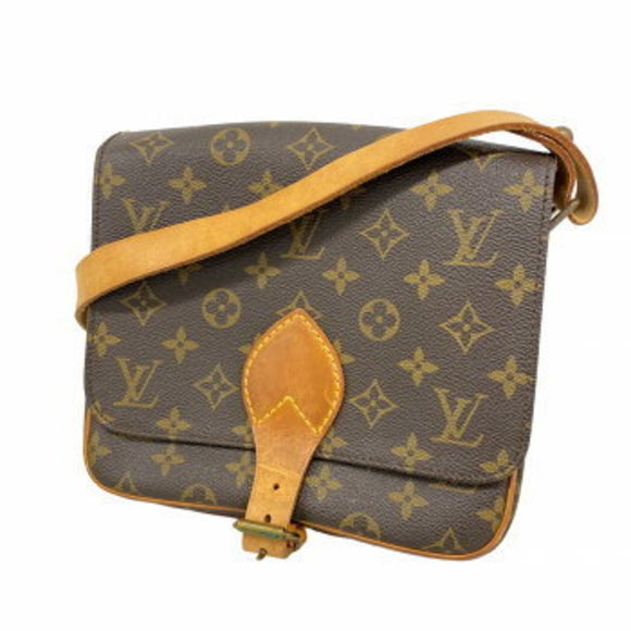 Louis Vuitton Monogram Cartesiere MM Shoulder Bag Brown - Picture 1 of 9